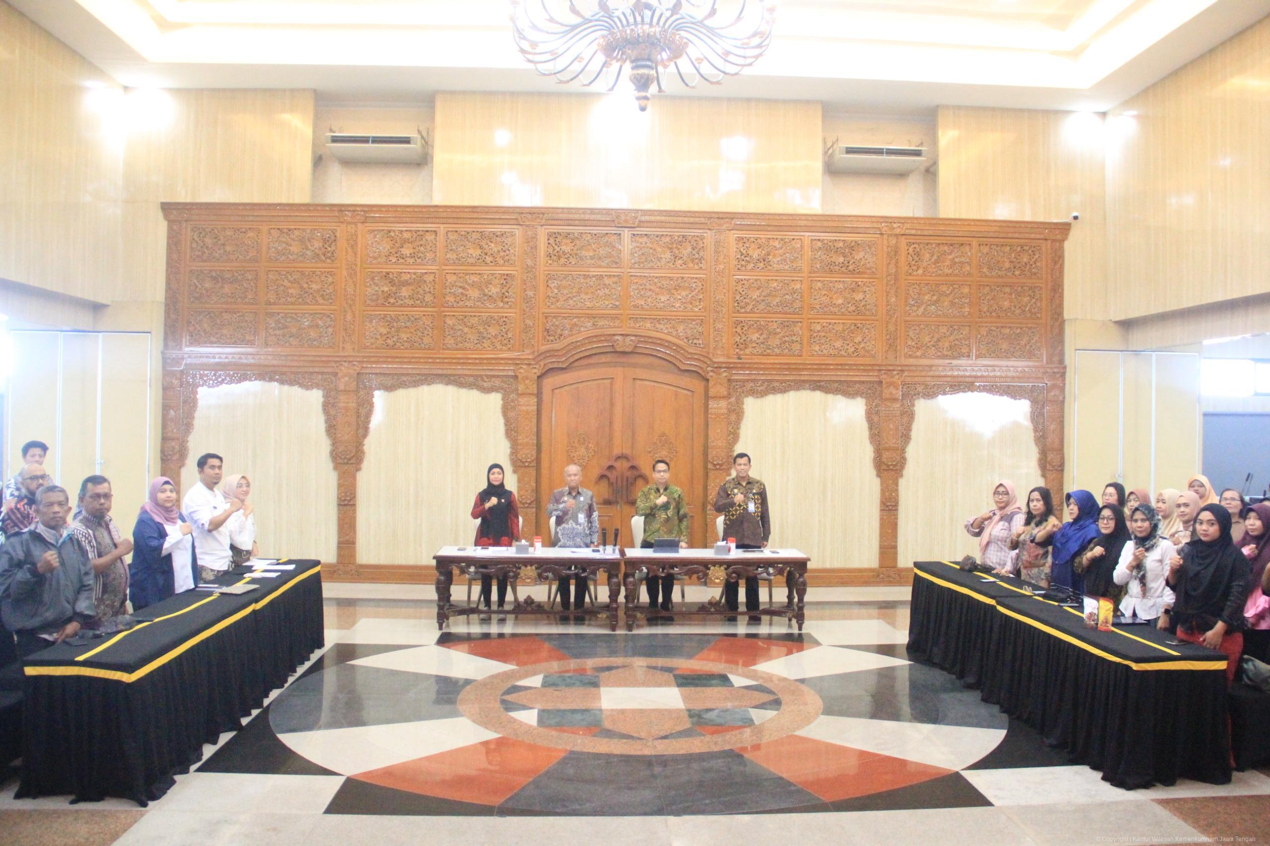 Dorong Peningkatan Perseroan Perorangan, Kanwil Kemenkum Jawa Tengah Gelar Rakor Bersama Ditjen AHU