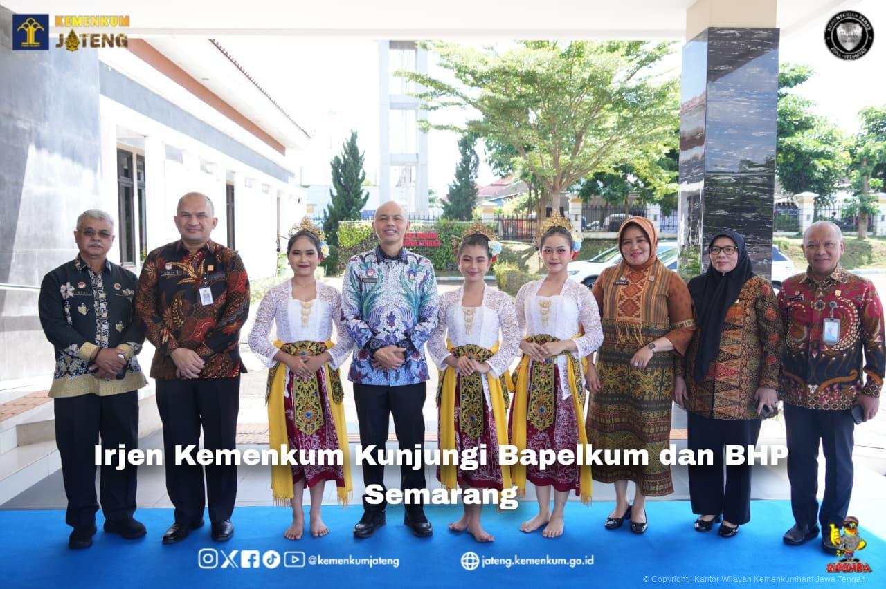 Irjen Kemenkum Kunjungi Bapelkum dan BHP Semarang